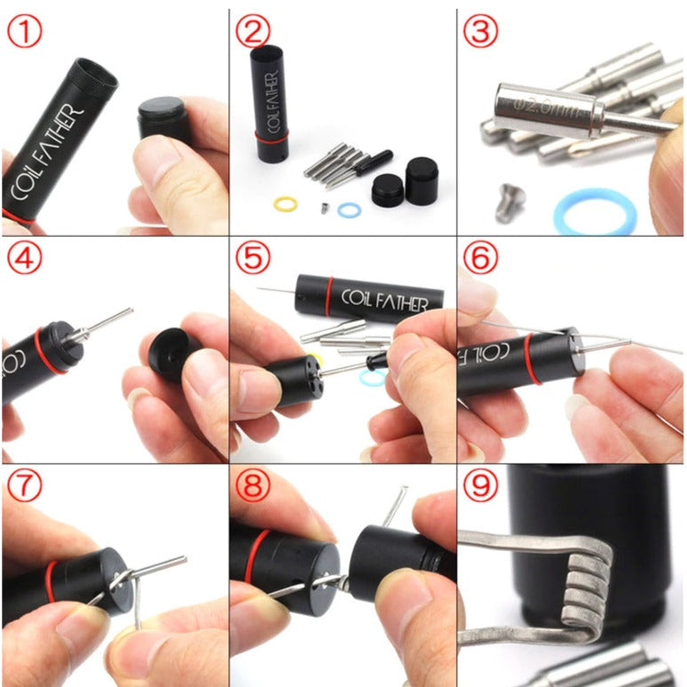 Coil Father V2 Coiling Jig Instuctions