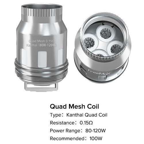Freemax Quad KA1 0.15ohm Mesh Replacement Coil