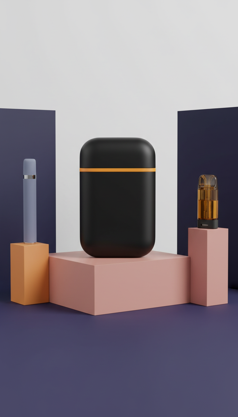 Minimalist Vape Accessory Case