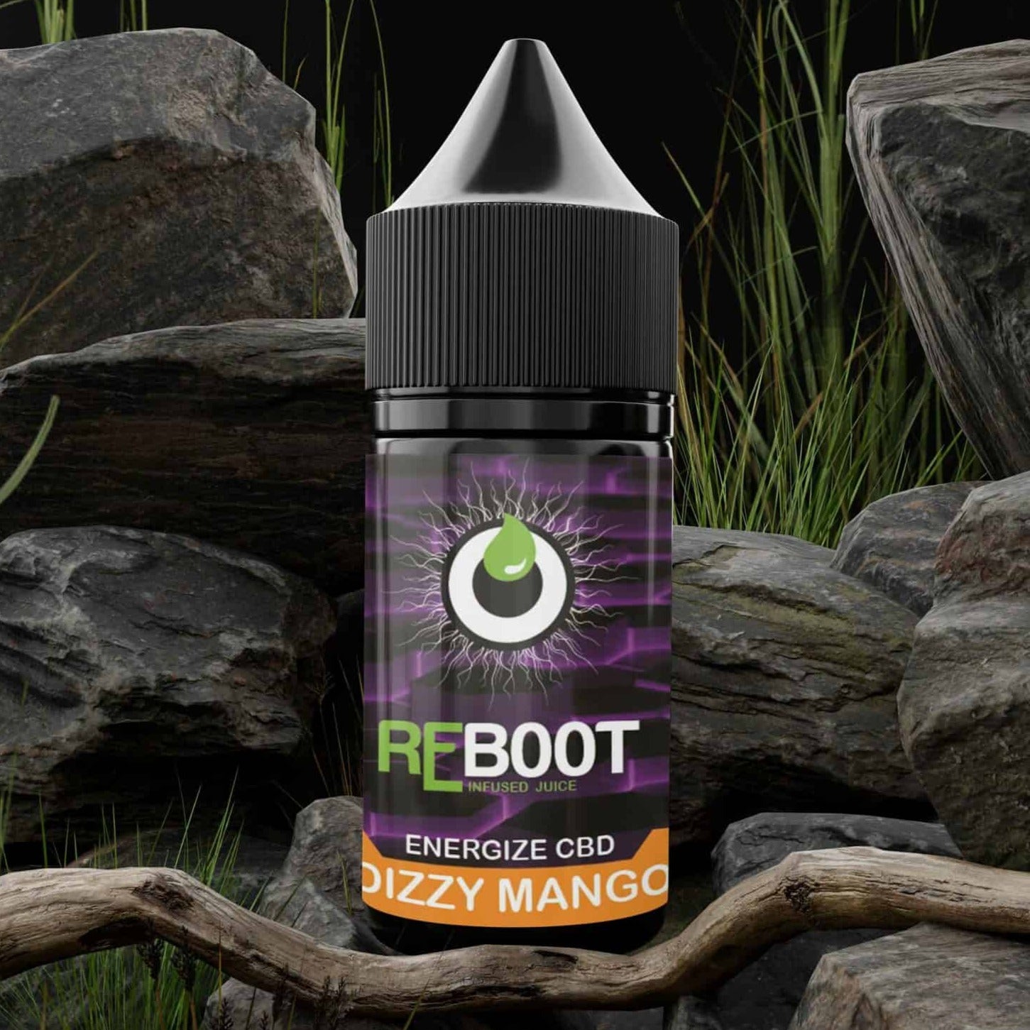 ReBoot Elite CBD Liquids Dizzy Mango