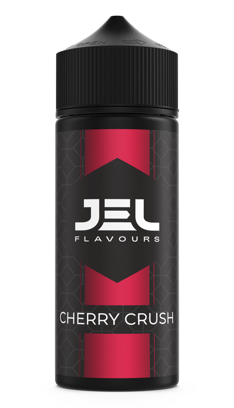 J E L Cherry Crush 120ml long fill