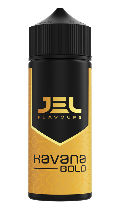 J E L HAVANA GOLD 120ml long fill