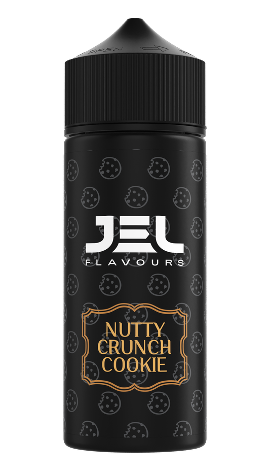 J E L Nutty Crunch Cookie 120ml long fill