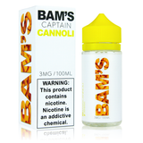 BAM'S CANNOLI Captain  vape juice e-liquid