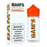 BAM'S CANNOLI Original Vape juice e-liquid