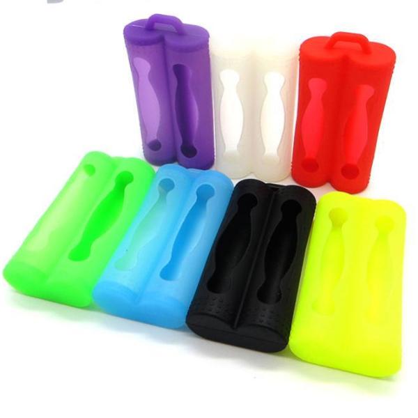 18650 Silicone Rubber Skin Dual