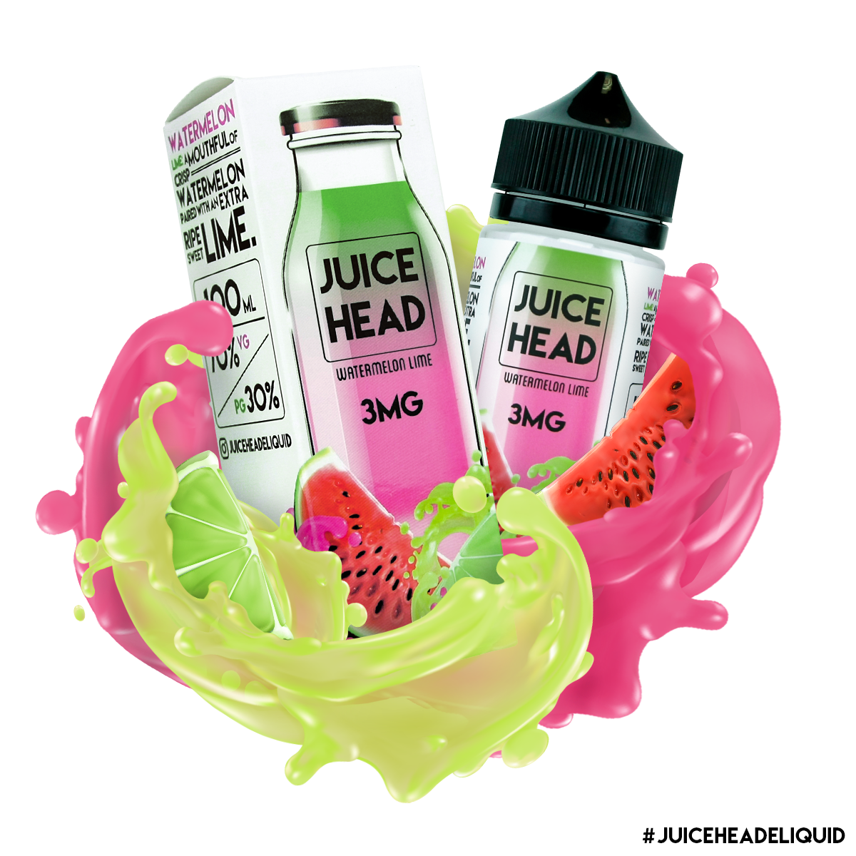 Juice Head Watermelon Lime Vape Juice E-Juice E-Liquid