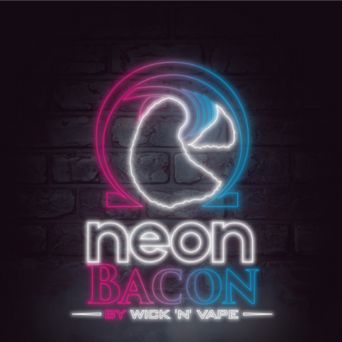 Neon Bacon by Wick 'N' Vape Cotton Vape Juice E-Juice E-Liquid Vape Domain Neon Bacon by Wick 'N' Vape Cotton Vape Juice E-Juice E-Liquid Vape Domain