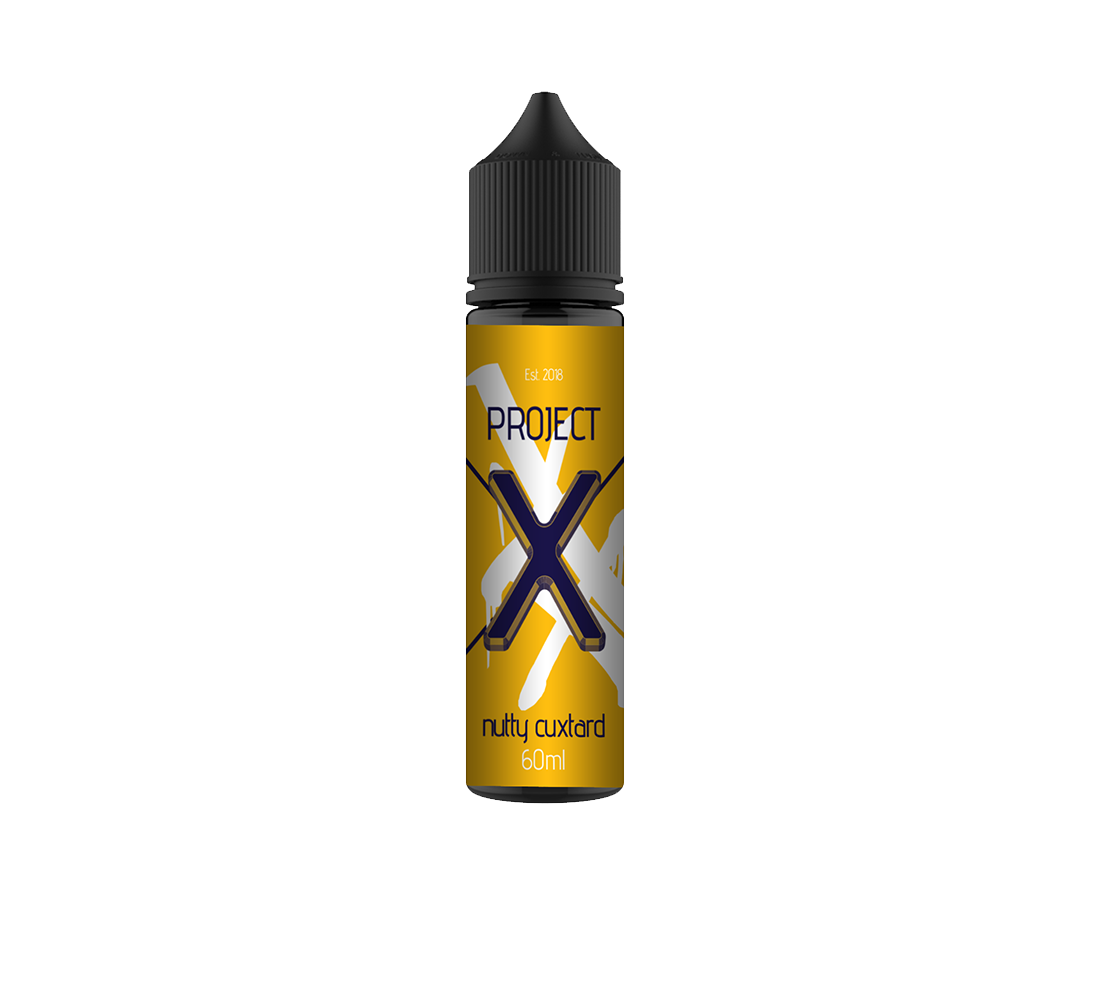 Project X Nutty Cuxtard Vape Juice E-Liquid E-Juice