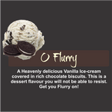 Dreamsteam O Flurry Vape Juice E-Juice E-Liquid