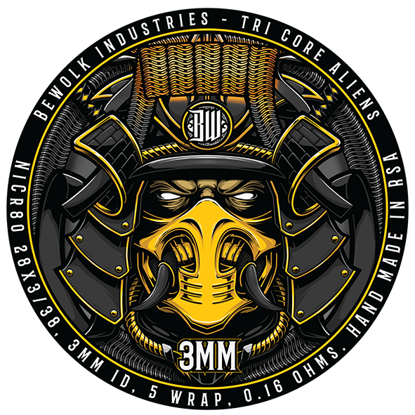Bewolk Industries Tri-Core Alien 3.0mm