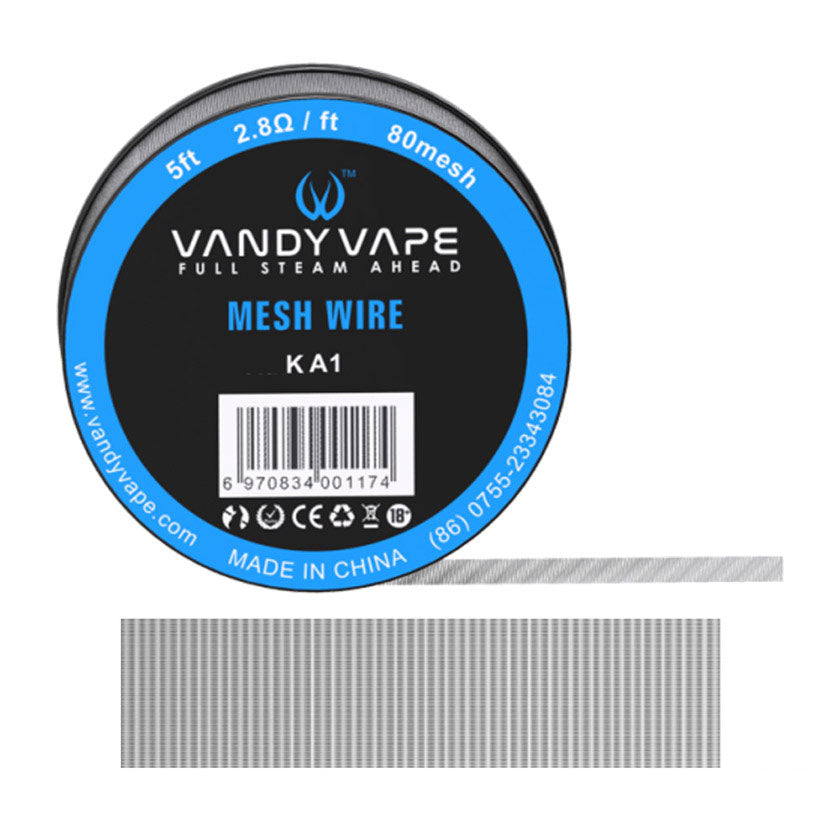 Vandy vape Kanthal Mesh Wire 80mesh