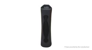 18650 Silicone Rubber Skin Black