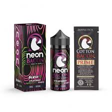 Neon Bacon by Wick 'N' Vape Cotton Vape Juice E-Juice E-Liquid  Vape Domain