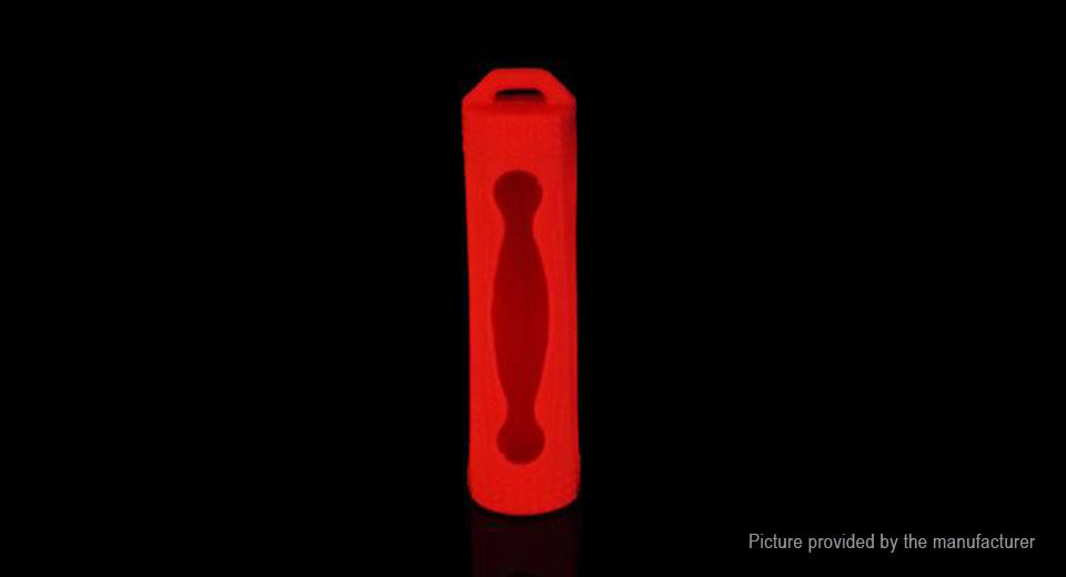 18650 Silicone Rubber Skin Red